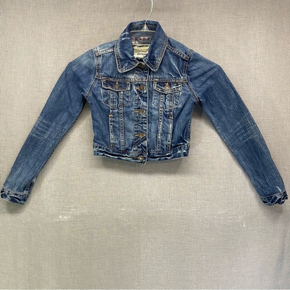 Abercrombie Kids Jean‎ Jacket Blue Size | S